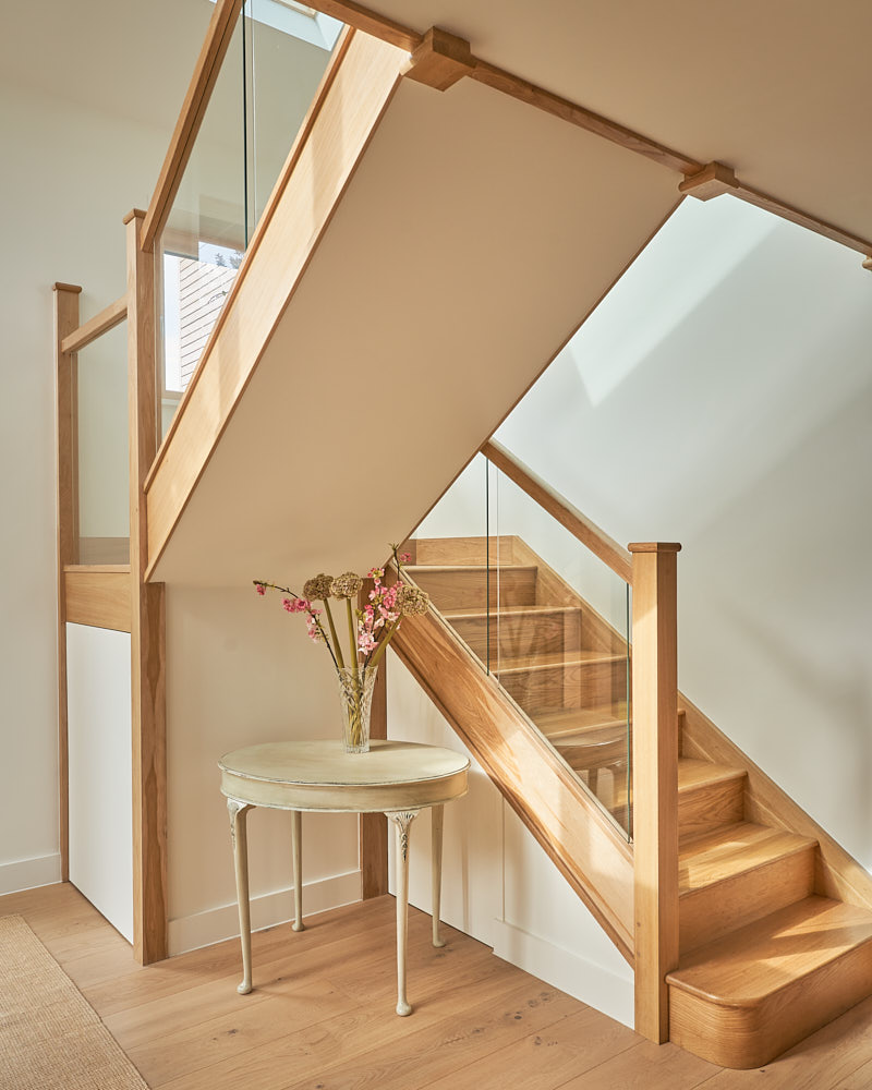 image of custom timber staircase