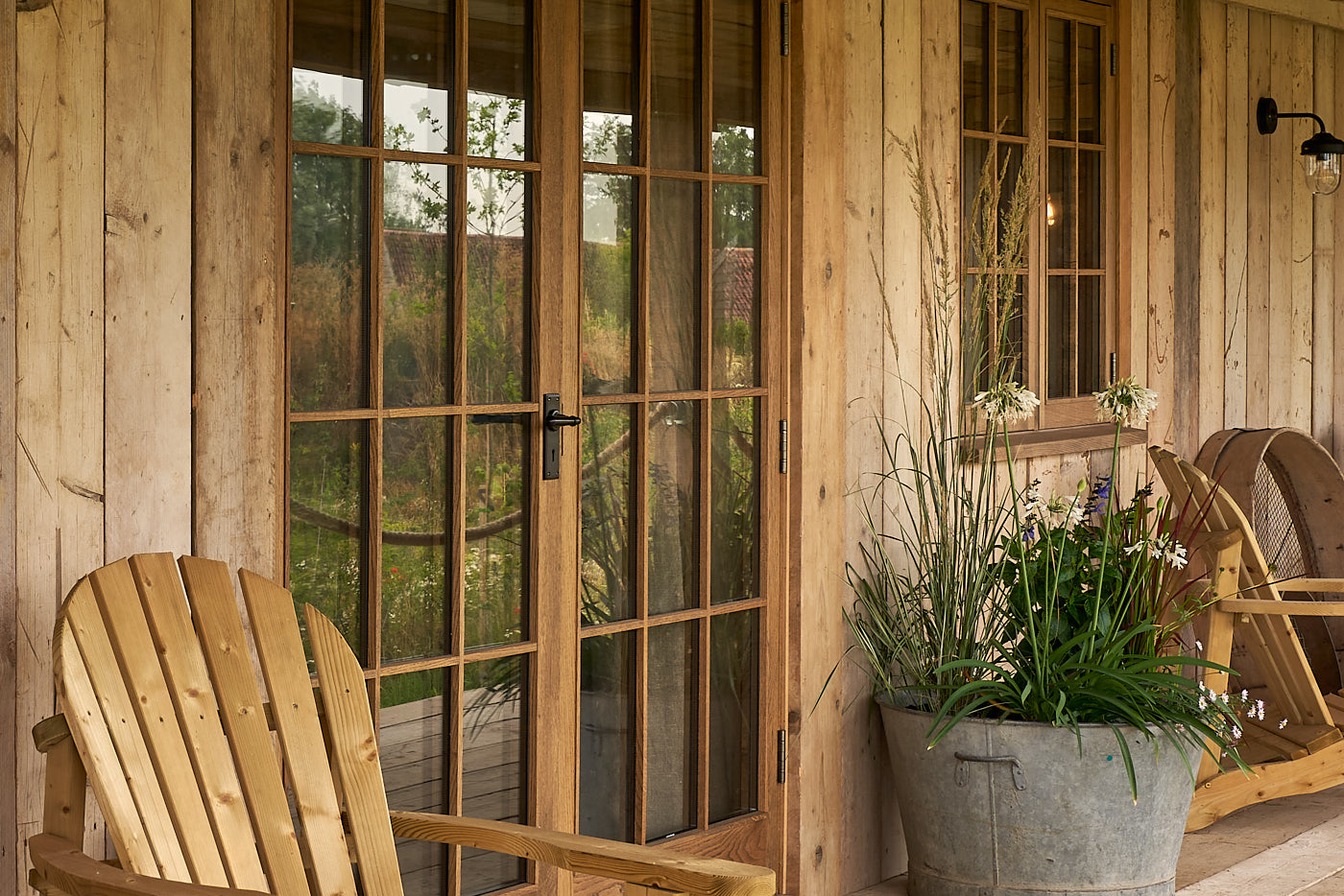 image of handmade french windows